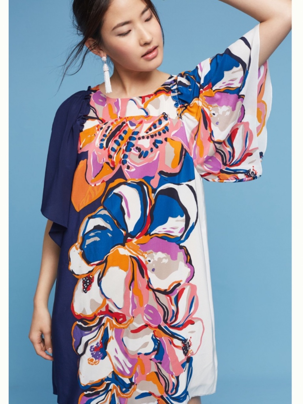 Anthropologie Vero Silk Dress